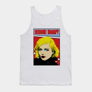 Debbie Harry 80s Pop Art Comic Style Tank Top